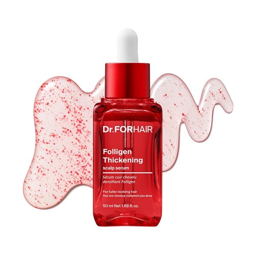Dr.FORHAIR Folligen Thickening Scalp Serum - Biotin Density Treatment for Thicker, Fuller Hair | 1.7 oz