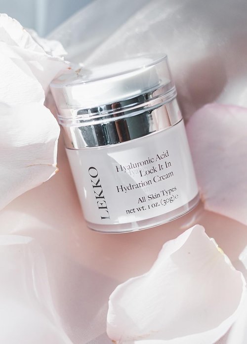 LEKKO Aesthetics Hyaluronic Acid Hydration Cream - Deep Moisture Formula (1.0 Fl Oz)