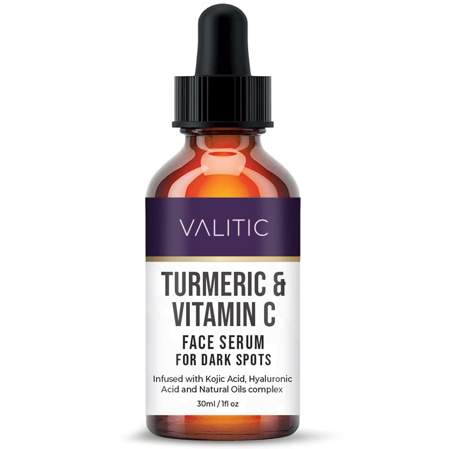 VALITIC Vitamin C Serum - Anti-Aging & Dark Spot Remover with Niacinamide & Hyaluronic Acid | 1 fl oz