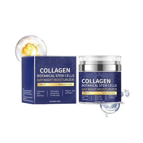 Grospe Collagen Face Lift Cream - Anti-Aging Moisturizer with Plant Stem Cells | 1.76 Oz for Hydration & Firming