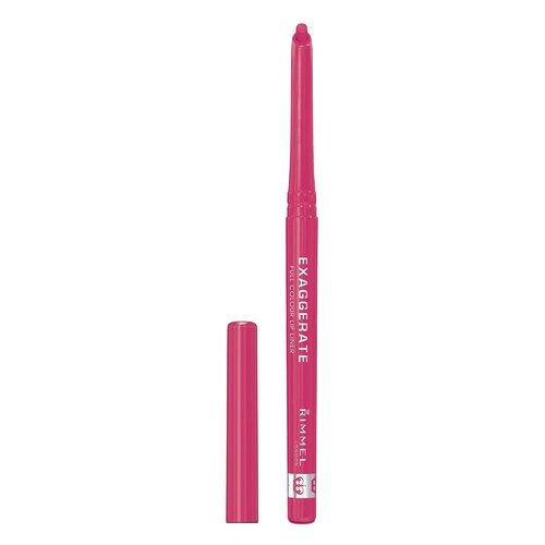 Rimmel Exaggerate Lip Liner - Under My Spell Shade | Long-Lasting, Precision Application, 0.008 Oz
