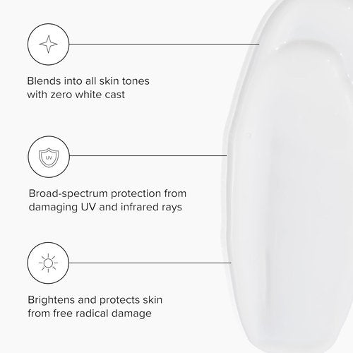 DRMTLGY Moisturizer with SPF 46 & Anti Aging Clear Universal Tinted SPF & Facial Sunscreen 2 Pack - Broad Spectrum Protection Against UVA and UVB Rays