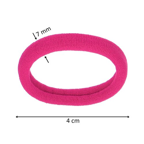60pc Seamless Hair Ties, No Damage Ponytail Holders - Value Pack Colorful Elastic, Hair Rubber Bands No Damage Hair Ties for Everyday Use