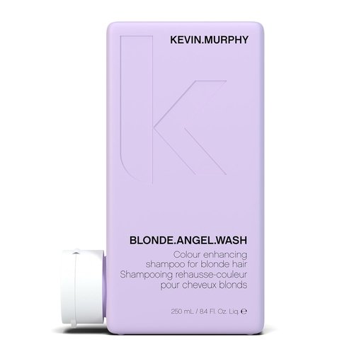 KEVIN.MURPHY Blonde.Angel.Wash - Purple Shampoo for Blonde & Grey Hair - Colour Safe & Sulphate Free - 250 mL / 8.4 fl oz