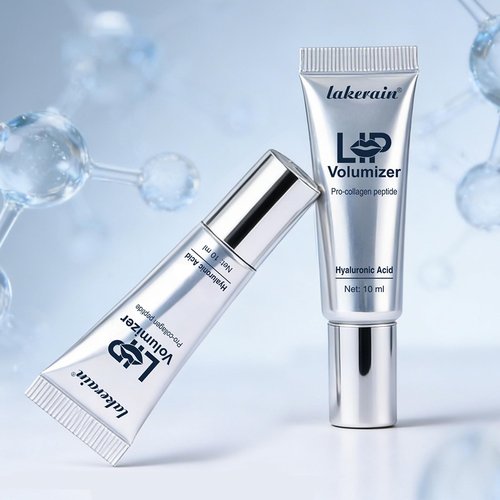 Lip Volumizer Plumper Serum with Hyaluronic Acid – Deep Hydration for Fuller Lips, Day & Night Moisture Lip Treatment, Smooth Non-Sticky Lip Balm, 0.34 fl.oz