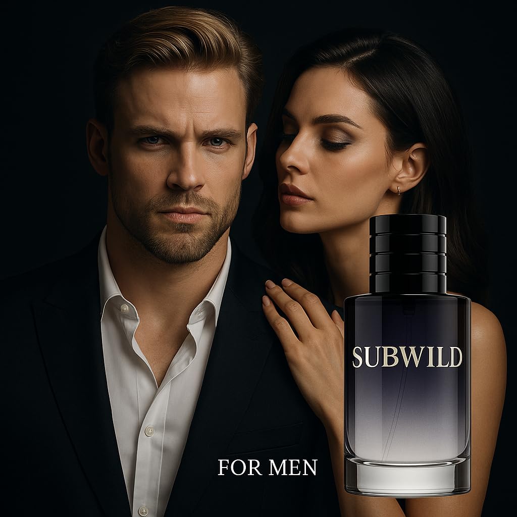 Skiennix Men's Perfume - Light Eau De Toilette with Long-Lasting Vanilla & Lavender | 3.4 FL OZ