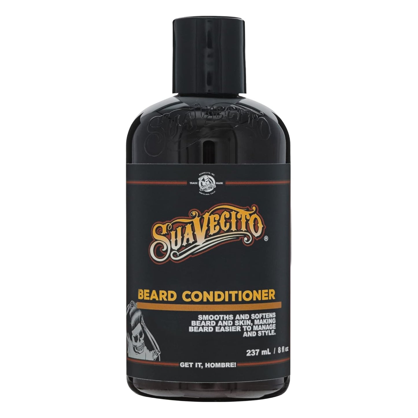Suavecito Beard Conditioner - Smoothing & Softening Formula for Men | 8 Ounce Size