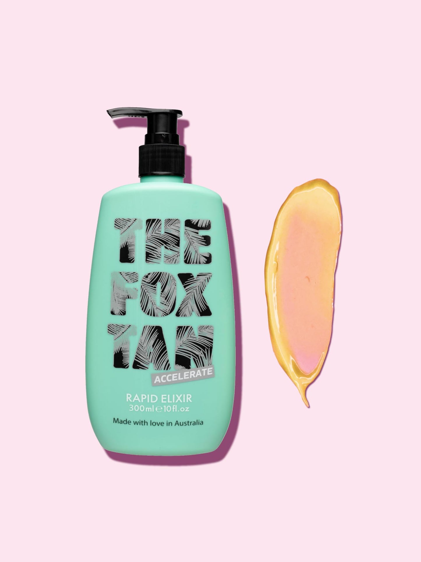 The Fox Tan Upsize Me Bundle, For Darker & Faster Tans, Creates Flawless, Long-Lasting Tan Skin, Vegan & Cruelty Free, 120mL + 300mL (2 Products)