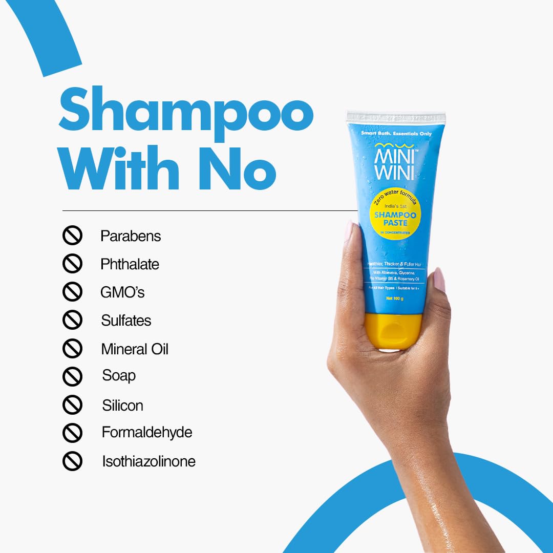 Skiennix 2-in-1 Shampoo and Conditioner Paste - Strengthen Thinning Hair | TSA-Friendly | 3.2 fl oz