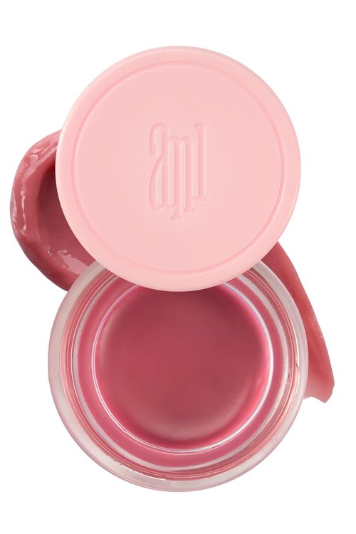 ANILLO Rose Glow Balm - Korean Tinted Lip and Cheek Balm w/Rose Extract, Shea Butter, Ceramide & Peptide Complex - Glossy and Vegan K Beauty Lip Moisturizer & Cheek Blush (0.18 oz)