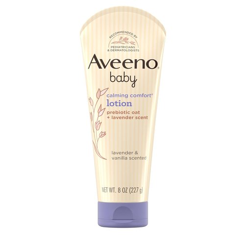 Aveeno Baby Calming Comfort Lotion - Moisturizing Lavender & Vanilla, Non-Greasy, 8 fl. oz