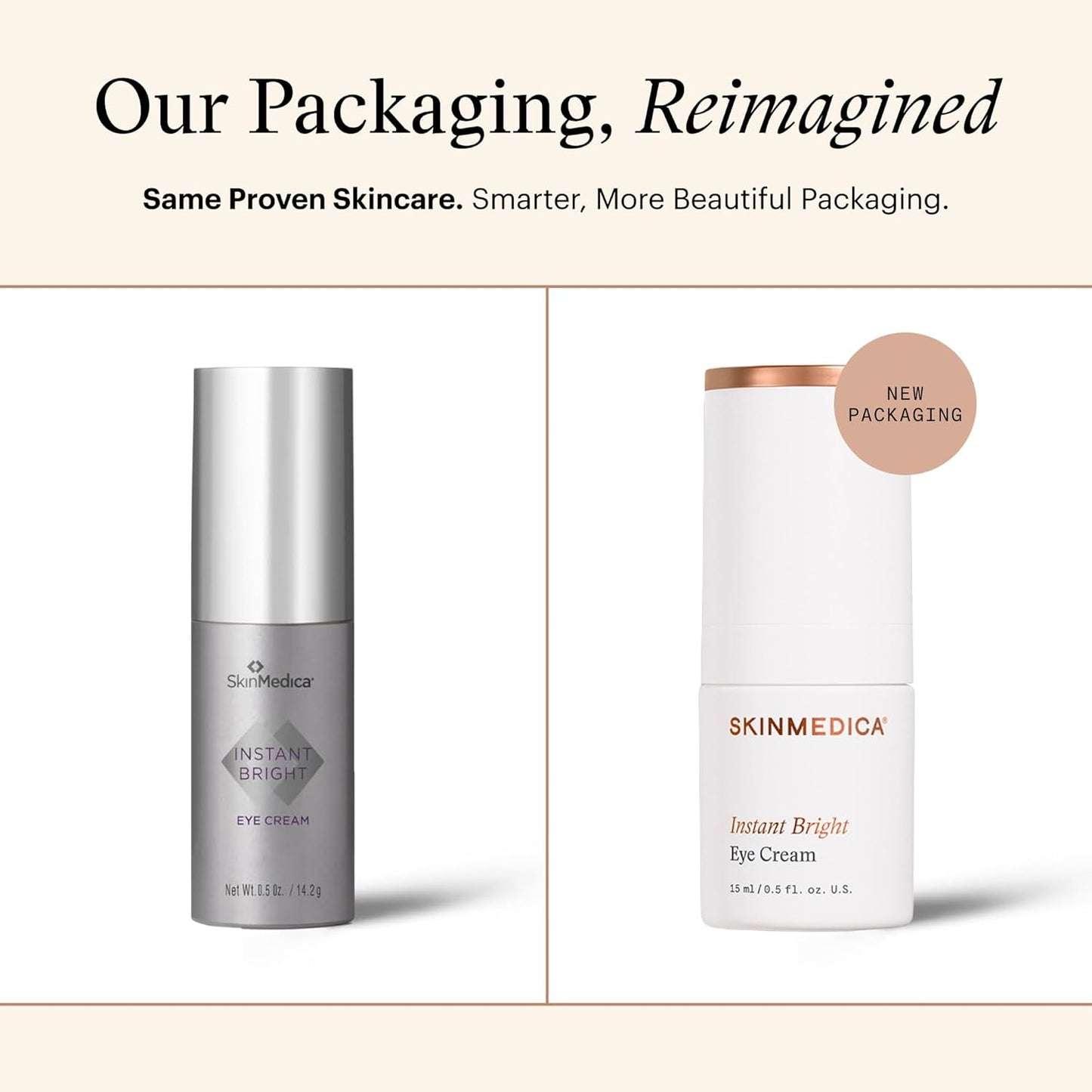 SkinMedica Instant Bright Eye Cream - Age-Defying Formula for Dark Circles, Puffiness & Fine Lines