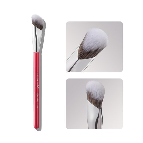 Albeaut Concealer Brush, Under Eye Makeup Small Angled Precision Face Blending Brush (193 concealer brush-Limited Edition)