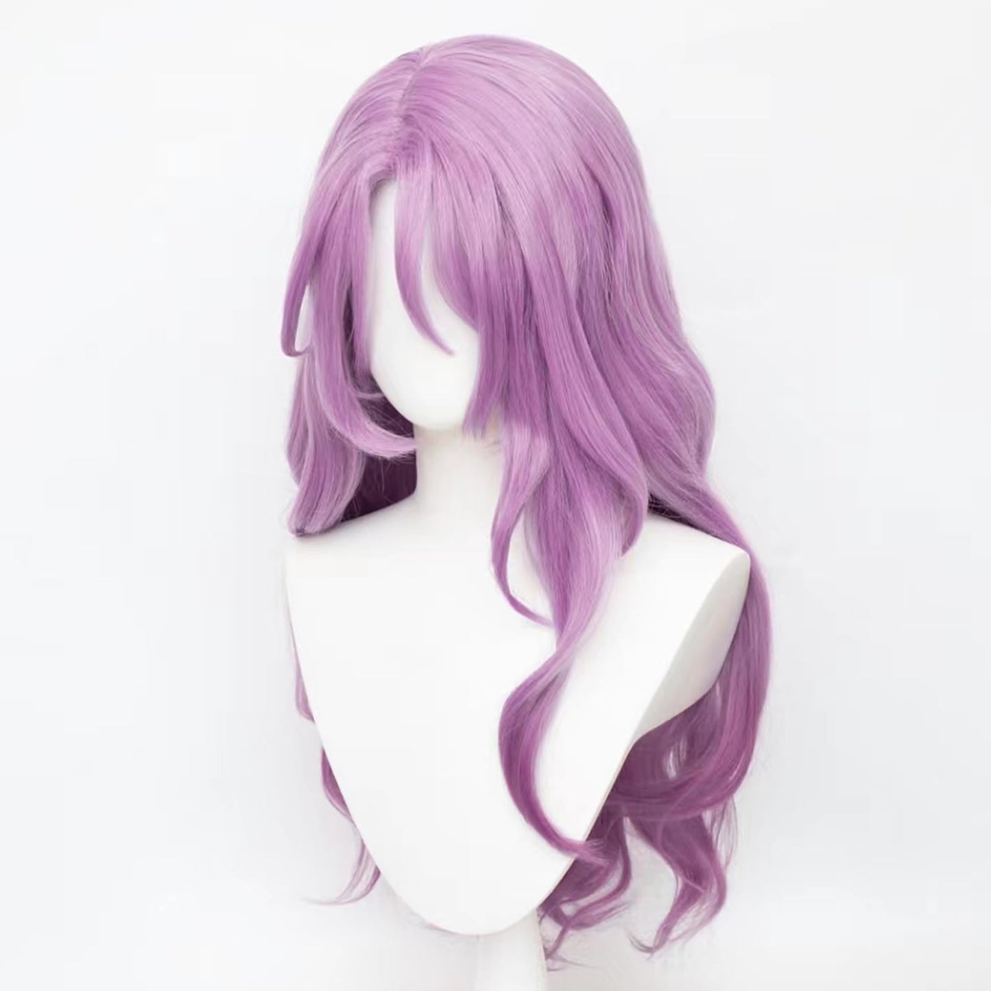 XiongXiongLe Honkai Star Rail Jade Cosplay Wig Purple Gradient Long Straight Wave Women Costume Hair Wigs for Adult Cos Anime Game HSR Party Halloween Christmas Comic(Jade)