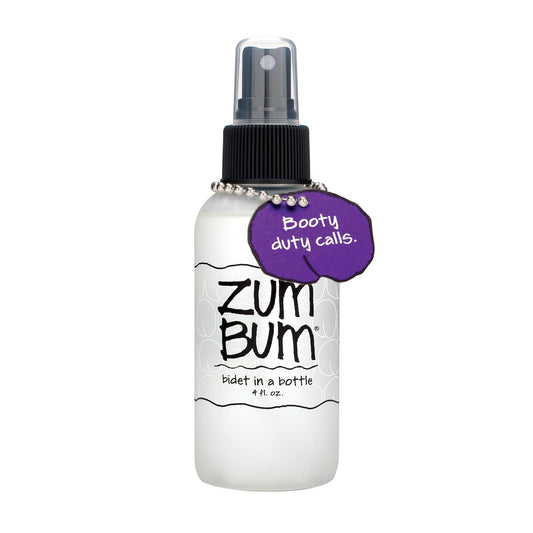 Zum Indigo Wild Bum Bidet - Natural Portable Bidet for Men & Women | Witch Hazel & Essential Oils - 4 fl oz