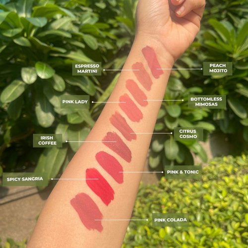 Love Earth Liquid Mousse Lipstick - Matte Finish | Lightweight & Transferproof | Lasts 12 Hours with Vitamin E - (6 ml, Pink Colada)