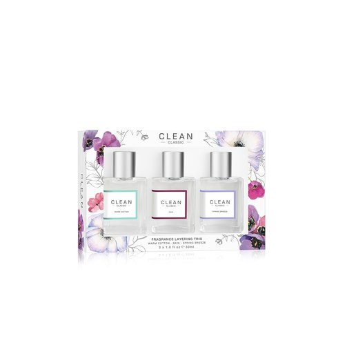 CLEAN CLASSIC Fragrance Discovery Gift Set - Travel Mini Perfumes for Everyday Wear | Vegan & Long Lasting