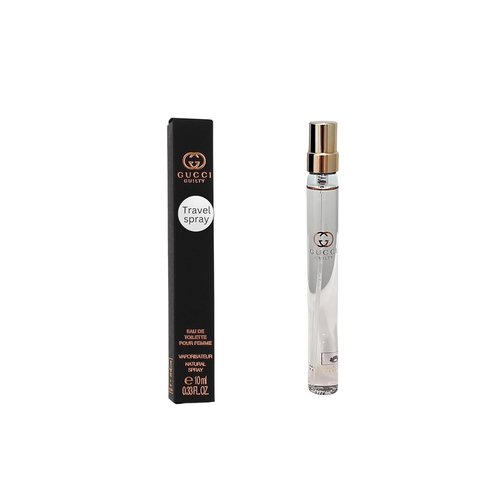 Gucci Guilty Women's Perfume - Travel Spray EDT 0.33 Fl Oz | Elegant Fragrance for Any Occasion