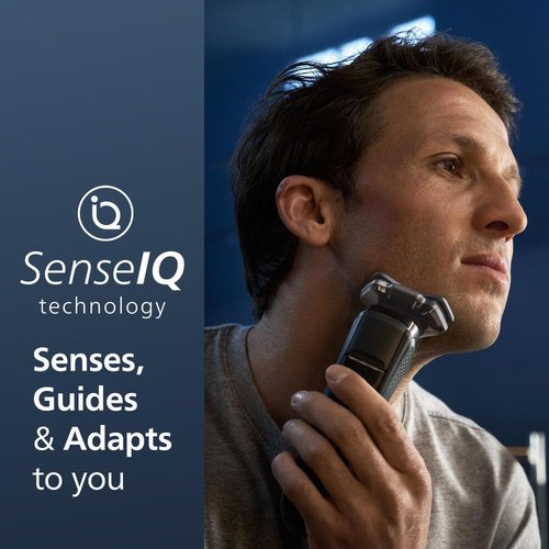 Philips Norelco Shaver Series 9400 - Wet & Dry Electric Shaver with Lift & Cut Technology | Model S9606/80