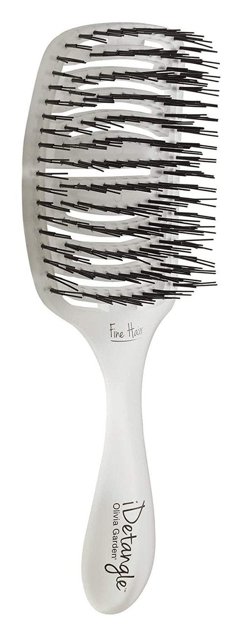 Olivia Garden iDetangle Brush - Versatile Detangler for Wet & Dry Hair | Adjustable Tension for All Hair Types