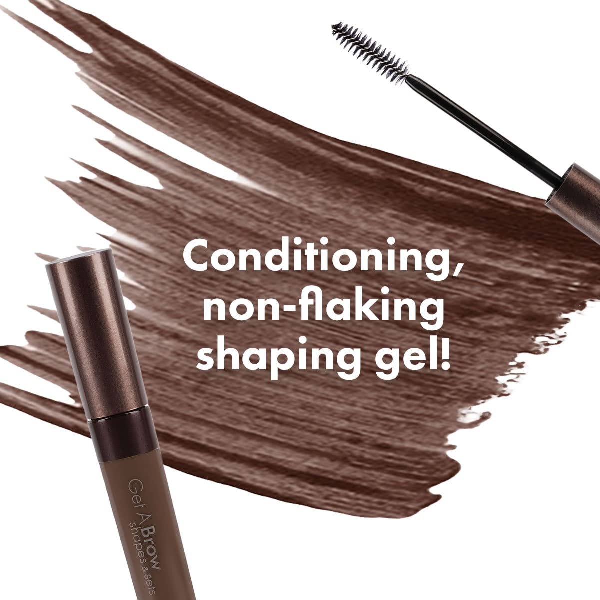 Sorme Cosmetics Brow Gel - Dark Brown, 0.4 Ounce | Long-Lasting & Smudge-Proof Formula