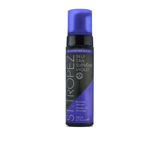 St. Tropez Self Tan Suprême - Violet Bronzing Mousse for a Natural, Radiant Glow - 6.7 oz