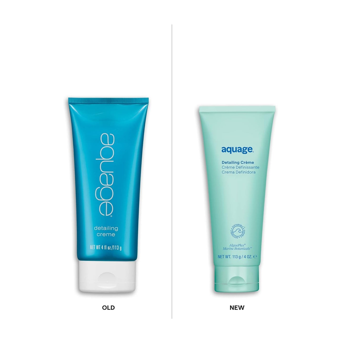 AQUAGE Detailing Creme - Light Texture Definition & Shine Enhancement for Natural Hair | 4 oz