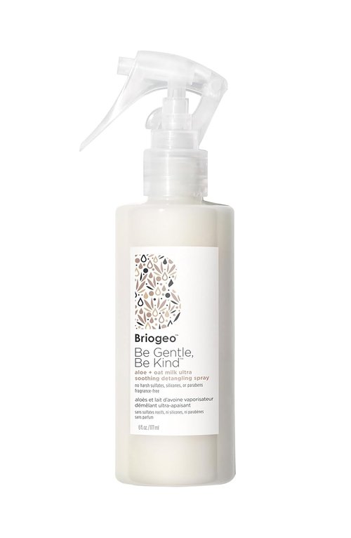 Briogeo Be Gentle, Be Kind Detangling Spray - Fragrance-Free Leave-In for Sensitive Scalp | 6 fl oz