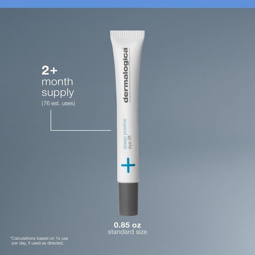 Dermalogica Eye Cream - Stress Positive Eye Lift Mask with Hyaluronic Acid | Brightens Dark Circles & De-Puffs