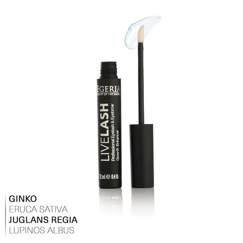 Egeria Premium Eyelash Growth Serum & Eyebrow Enhancer - Boosts Length & Volume (1 PCS)