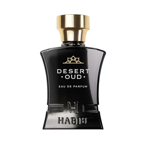 H HABIBI Desert Oud Perfume for Men - 2.5 oz Long-Lasting Arabian Cologne | Bold Floral Woody Luxury Fragrance