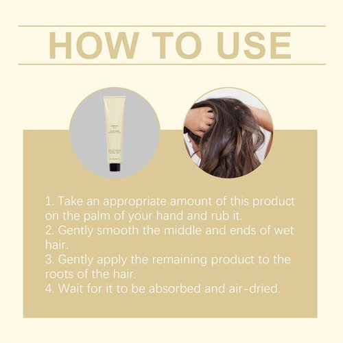 Air Dry Cream - Frizz Control Styling Cream by [Brand Name] | Enhances Natural Texture, 4.97 fl oz