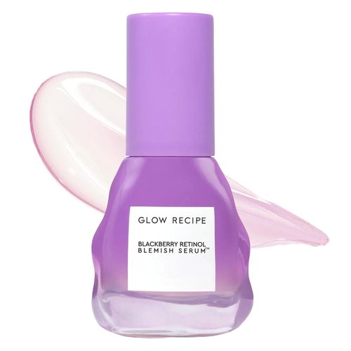 Glow Recipe Gentle Blackberry Retinol Serum - Korean Night Serum for Sensitive Skin | 30ml, Triple Retinoids & Glycerin
