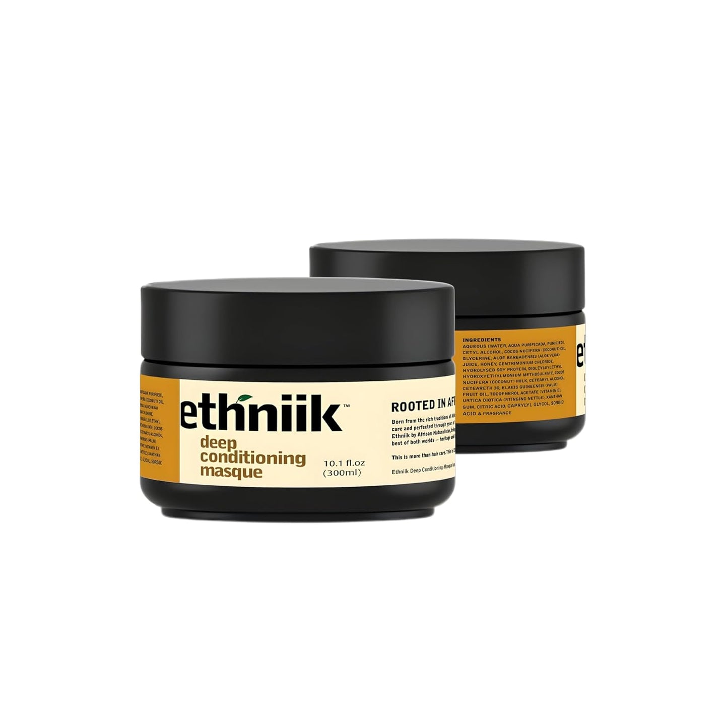 Skiennix Deep Conditioning Masque - Intense Treatment for Dry, Damaged Hair | Revitalizes & Adds Shine | Coconut Oil, Aloe Vera, Honey & Vitamin E - 10.1 fl. oz