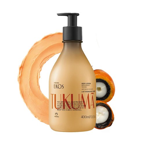 Natura Tukumã Hyaluronic Acid Body Lotion - Deep Hydration & Improved Skin Texture | 13.5 fl oz (400ml)