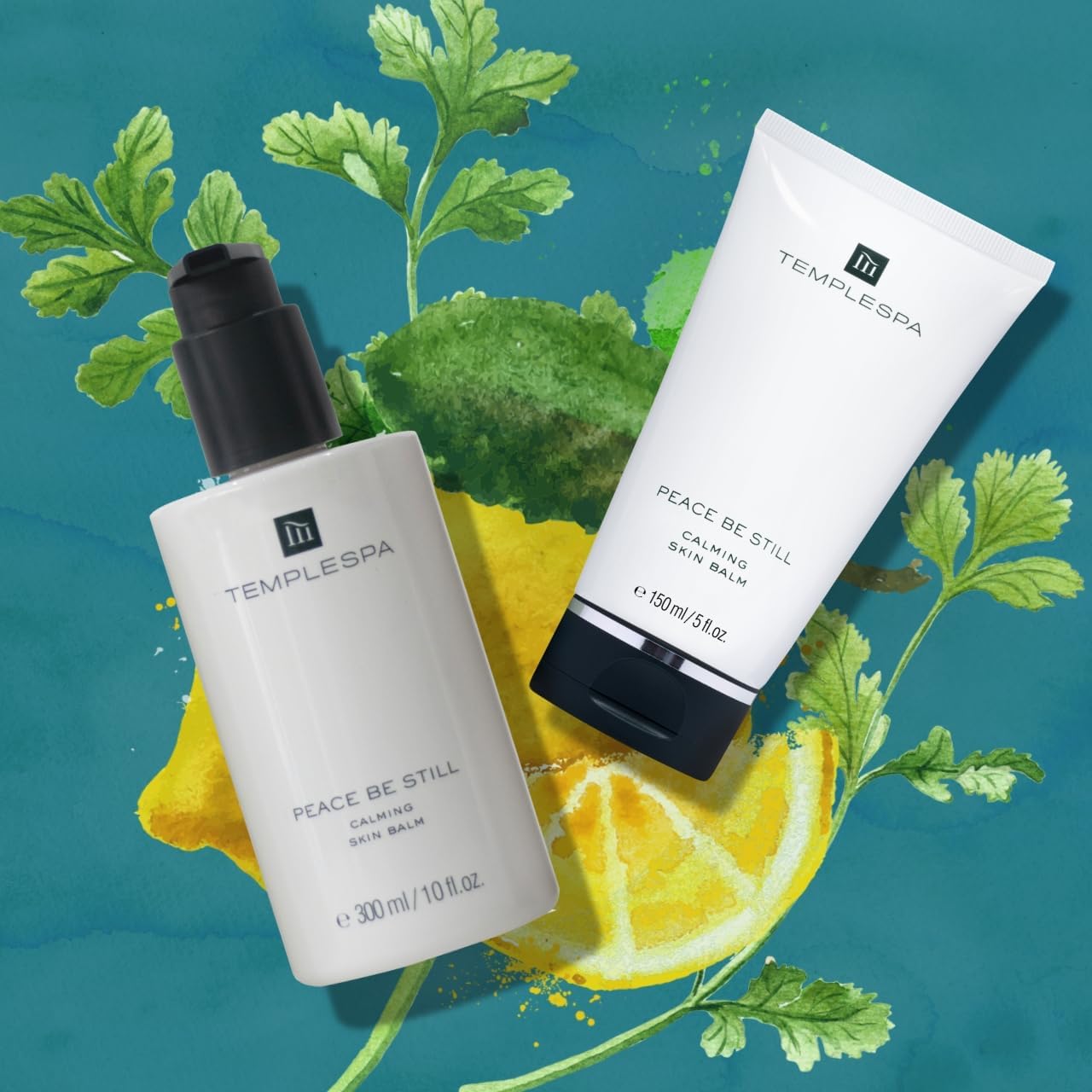 TEMPLESPA | Peace Be Still Calming Daily Skin Lotion - Soothing & Moisturizing for All Skin Types | 10 fl. oz.