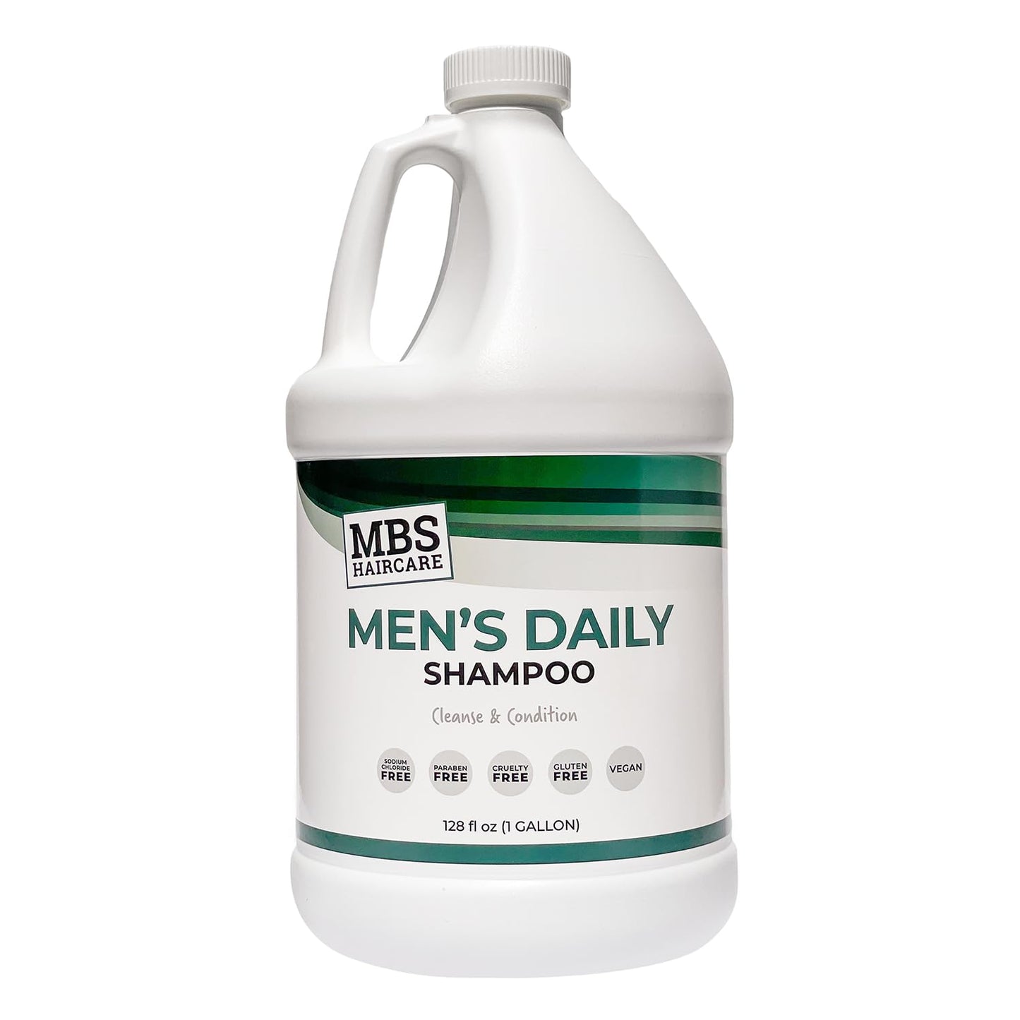Skiennix Men's Gallon Shampoo - Moisturizing & Hydrating for Sensitive Scalp - Paraben Free, Vegan (128 Fl Oz)