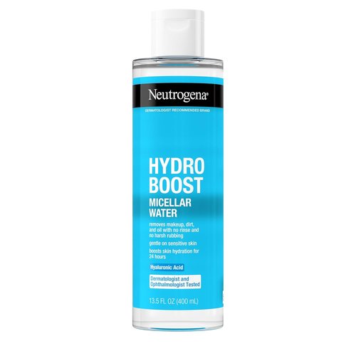 Neutrogena Hydro Boost Micellar Water - Hydrating Cleansing for Sensitive Skin | Alcohol-Free, 13.5 fl oz