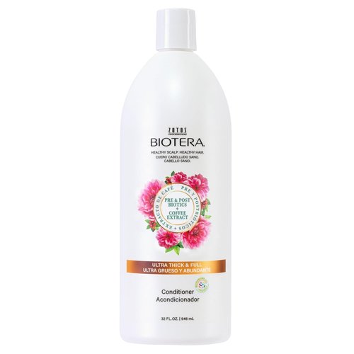 Biotera Ultra Thick & Full Volumizing Conditioner - Boosts Volume for Fine Hair | Vegan & Paraben Free