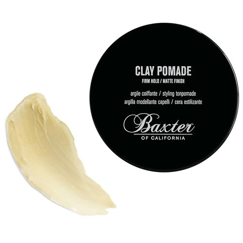 Baxter of California Clay Pomade - Strong Hold Matte Hair Clay for Men | Texturizing & Thickening, 2 Oz