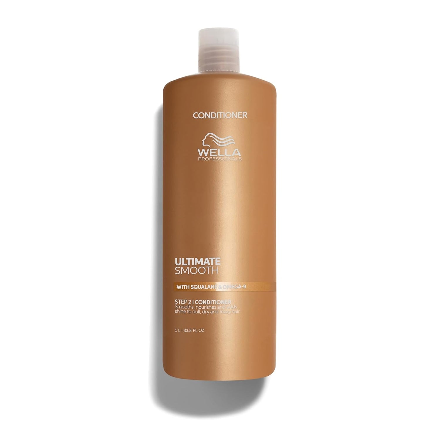 Wella Professionals ULTIMATE SMOOTH Conditioner - Nourishing Treatment for Dry, Frizzy Hair | Silky Shine & Color Safe