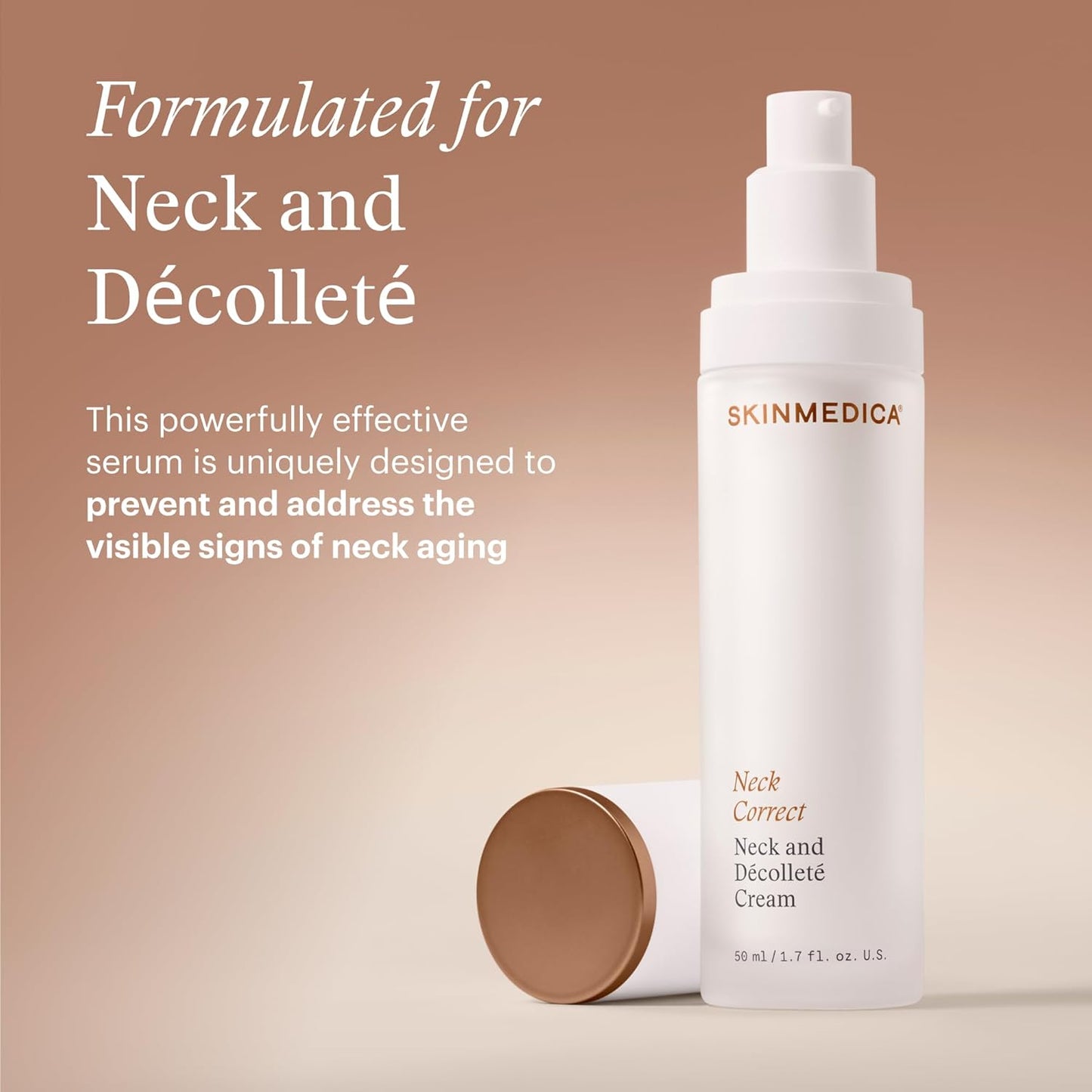 SkinMedica Neck Correct Cream - Age-Defying Formula to Tighten & Lift Sagging Skin | 1.7 Oz