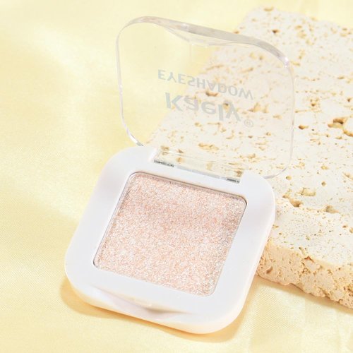 Evpct Pear White Shimmer Eyeshadow Palette - High Pigment Glitter Cream for Mature Skin | Mini Size