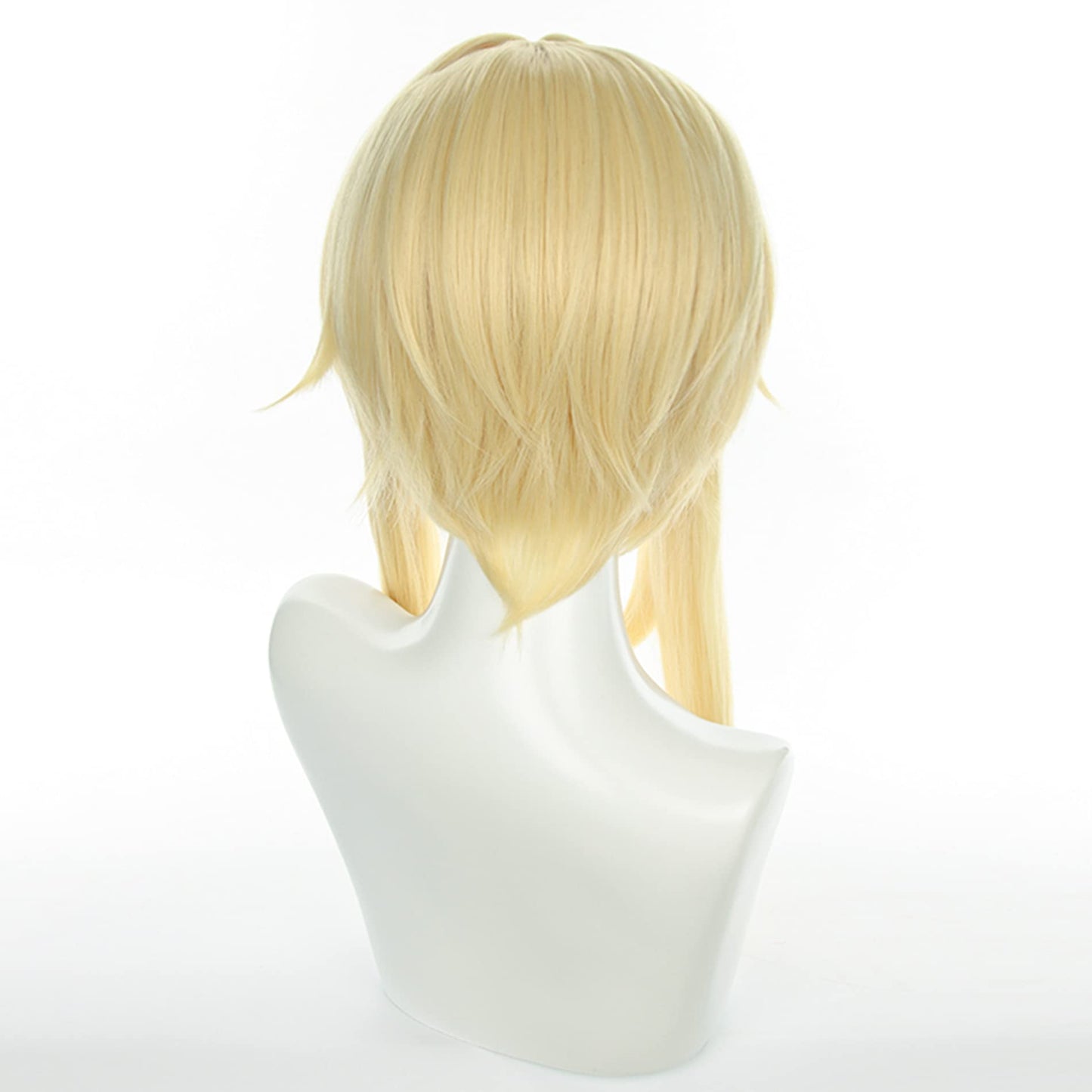 Anime Cosplay Wig Genshin Impact Lumine Wig Light blonde long hair with Free Wig Cap for Comic Con, Cosplay show, Halloween