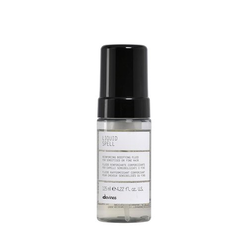 Davines Liquid Spell - Volumizing Treatment for Fine Hair | Thickens & Strengthens with Heat Protection - 4.23 Fl Oz