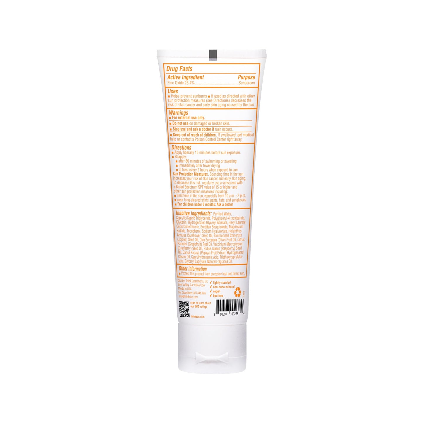 Thinkbaby SPF 50+ Baby Mineral Sunscreens