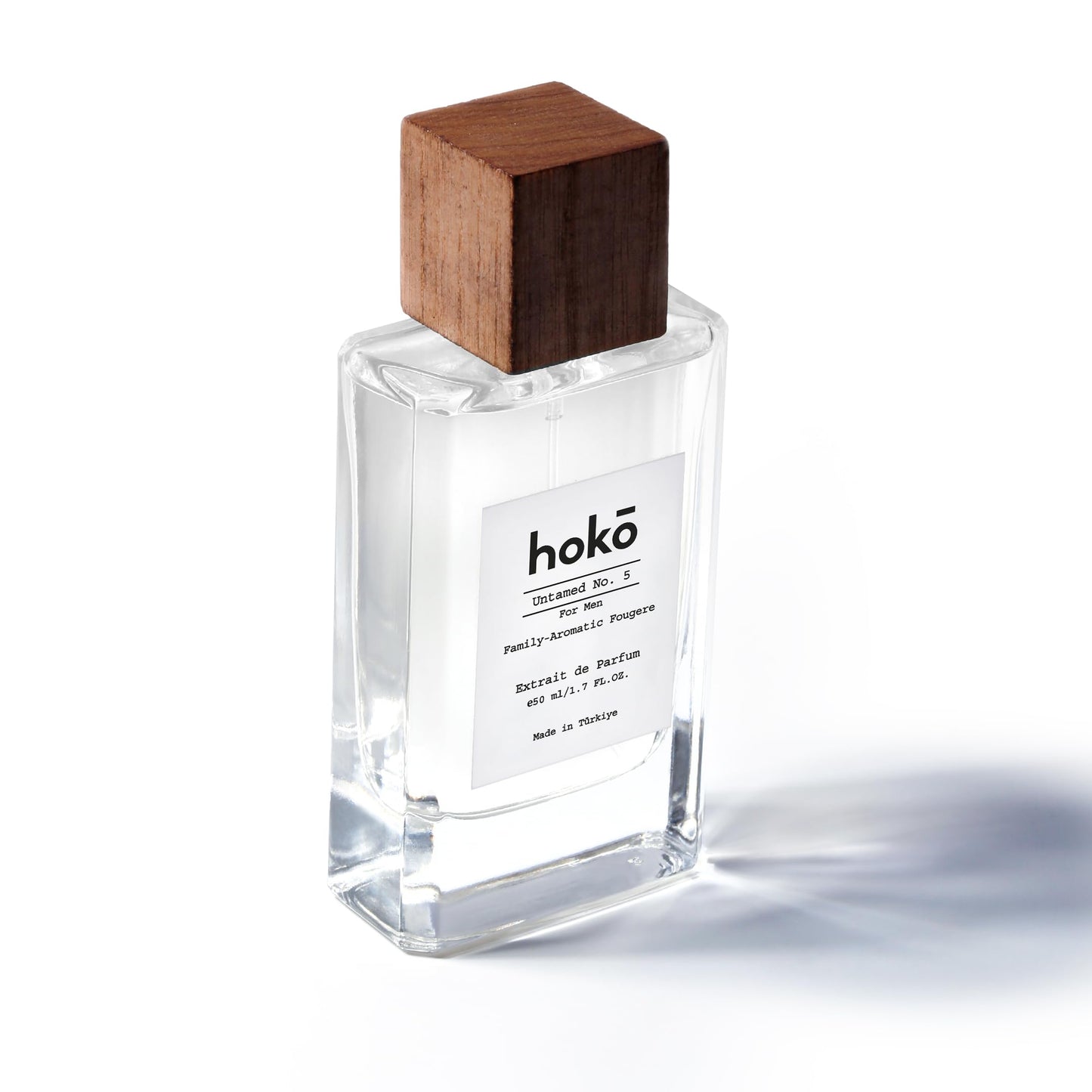 HOKO Untamed No. 5, inspired by Sauvage For Men Extrait de Parfum Cologne For Men Size 1.7Oz/50ml, Vegan, Paraben Free