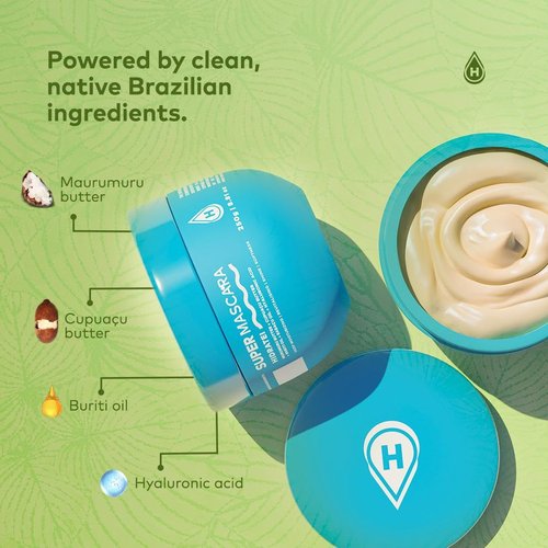 Hidratei Brazilian Beauty Super Hair Mask - Deep Hydration Treatment for Damaged Hair | 8.8oz