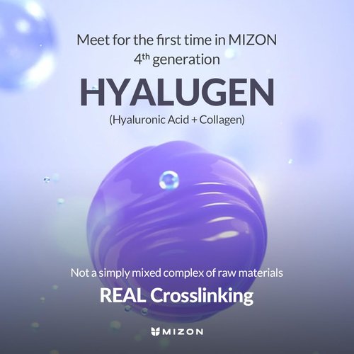 MIZON Hyalugen Pearl Jelly Face Mask - Collagen & Hyaluronic Acid for Glowy Skin | 5 Pack