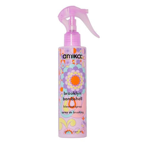 Amika Brooklyn Bombshell Blowout Spray - Volumizing Hair Mist for Effortless Style 8 oz